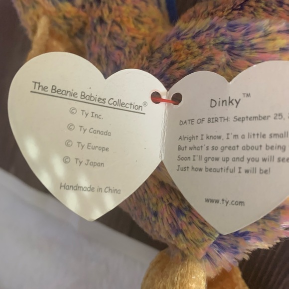 Ty Beanie Babies - Dinky the Dodo Bird Plush - Picture 11 of 11